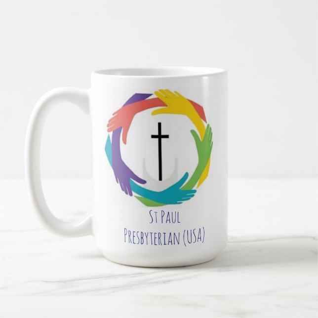 St Paul Pres Mission Mug (Left)
