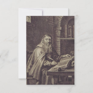 St. Paul the Apostle Classical Authority Holy Card