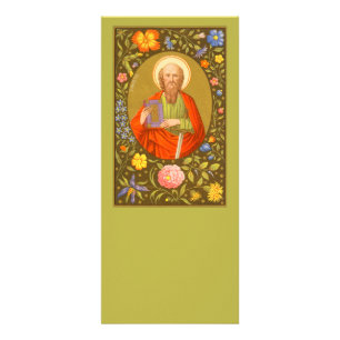 St. Paul the Apostle (PM 06) Customizable Blank Rack Card