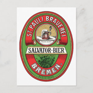 St. Pauli Brauerei Postcard