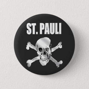 St. Pauli Fan Design 2 Inch Round Button