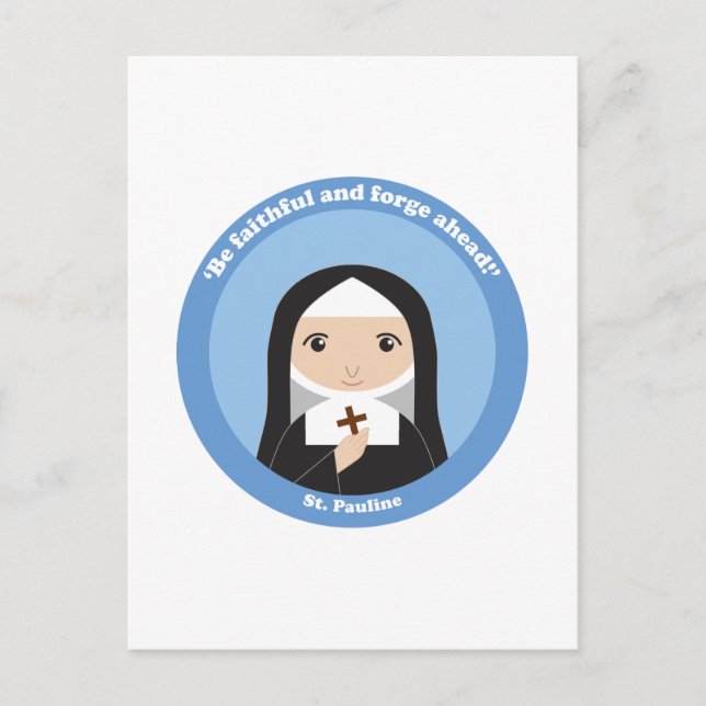 St. Pauline Postcard (Front)