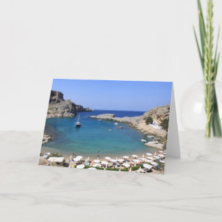 St Paul's Bay, Lindos Card