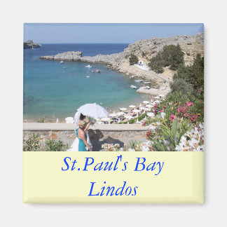 St.Paul's Bay, Lindos Magnet