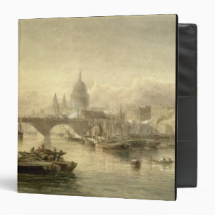 St. Paul's Cathedral and London Bridge from the Su Binder