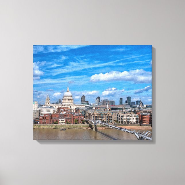 St.Paul's Cathedral Canvas Print (Front)