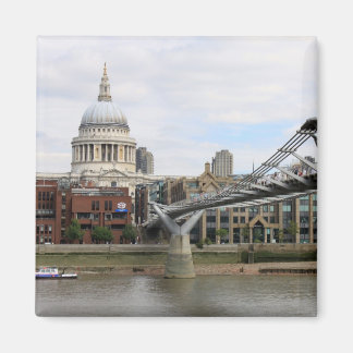 'St.Paul's Cathedral, from Millennium Bridge Magnet
