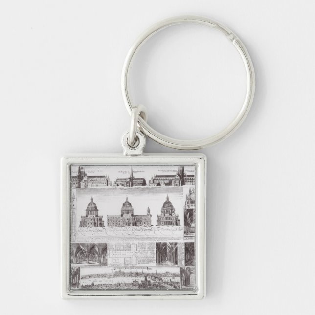 St. Paul's Cathedral Keychain (Front)