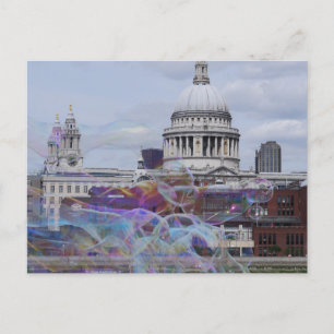 St Paul's Cathedral, London, England Postcard