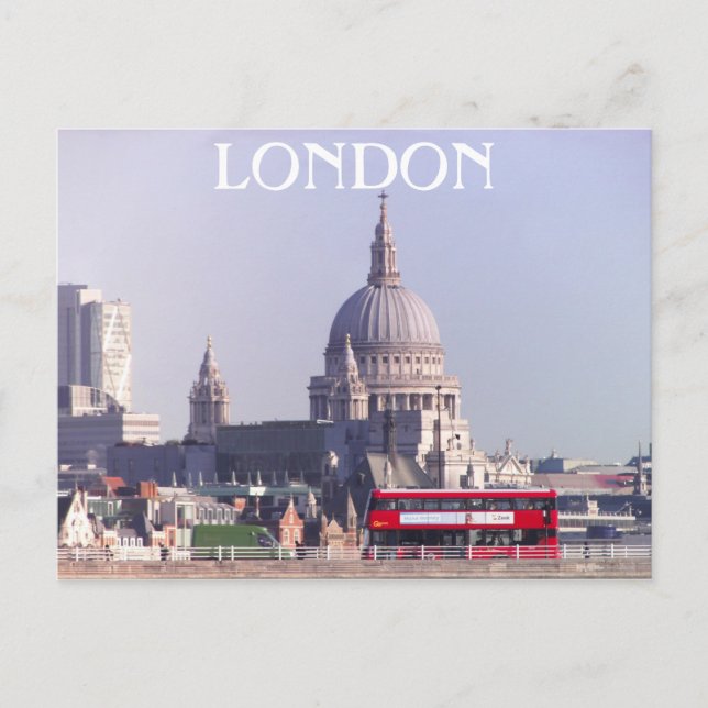 St. Paul's Cathedral, London Postcard (Front)