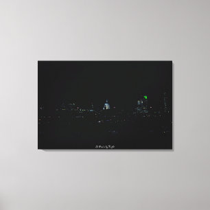 St Paul's Cathedral London, UK Cityscape Canvas Print