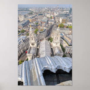 St.Paul's Cathedral, London UK Poster