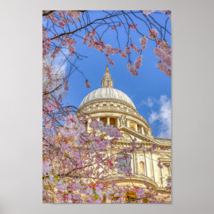 St.Paul's Cathedral, London UK Poster