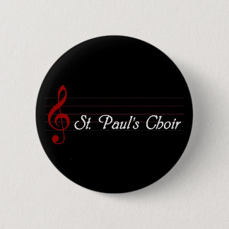 St. Paul's Choir 2 Inch Round Button