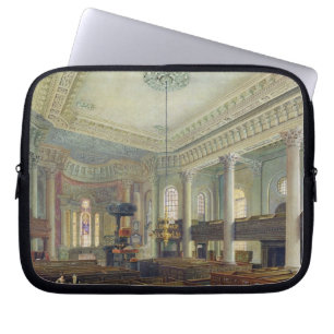 St. Paul's, Deptford (w/c on paper) Laptop Sleeve