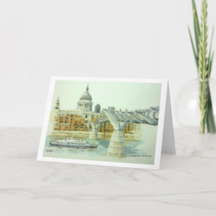St.Pauls from Tate Modern Card
