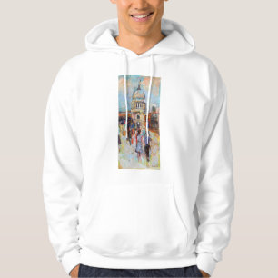 St Paul's from the Millennium Bridge Hoodie
