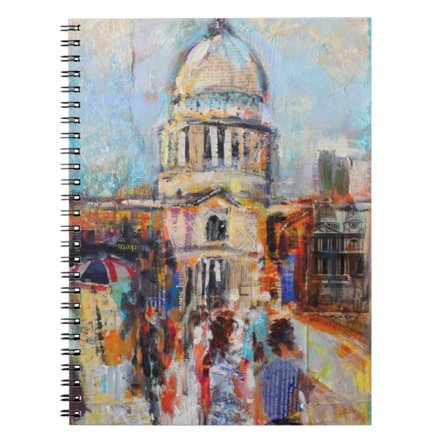 St Paul's from the Millennium Bridge Notebook (Front)