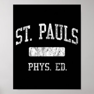 St. Pauls High School Hs Saint Pauls Nc Phys Ed  Poster