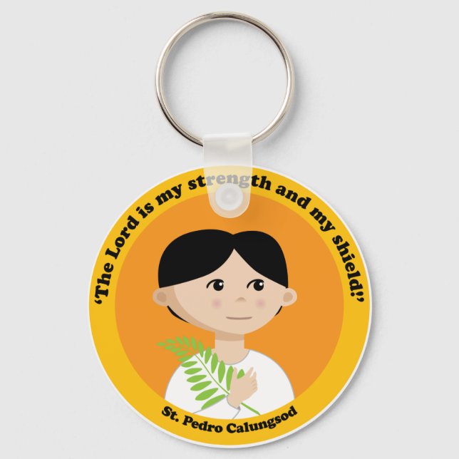 St. Pedro Calungsod Keychain (Front)