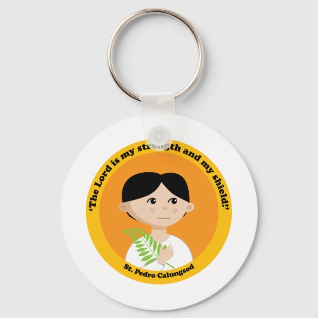 St. Pedro Calungsod Keychain (Front)