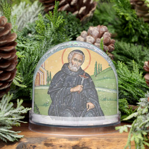 St. Peregrine Patron Saint of Cancer Prayer Snowglobe