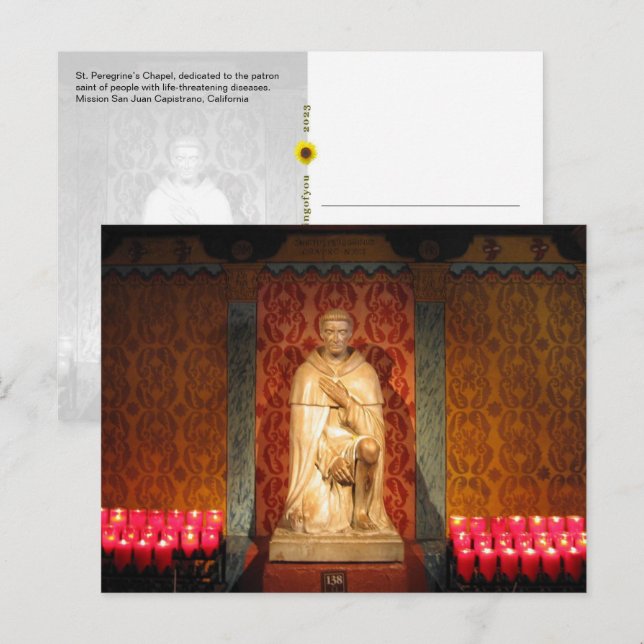 St. Peregrine’s Chapel, San Juan Capistrano, CA - Postcard (Front/Back)