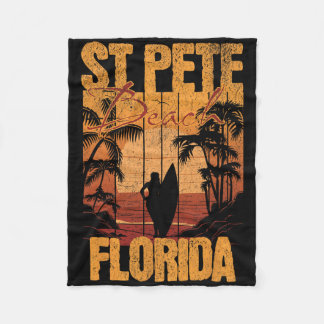 St Pete Beach  Fleece Blanket