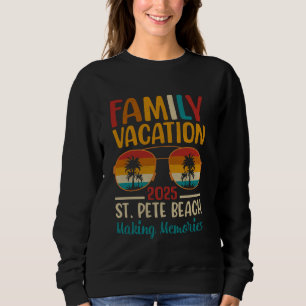 St. Pete Beach Florida Matching Family Vacation 20 Sweatshirt