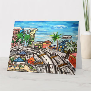St. Pete Beach Main Drag Gulf Blvd. Card