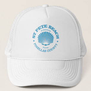 St Pete Beach (seashell) Trucker Hat