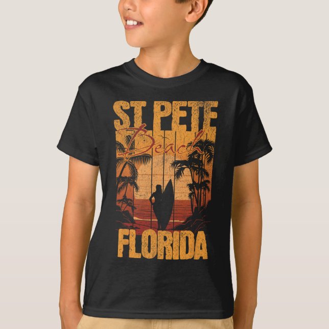 St Pete Beach  T-Shirt (Front)
