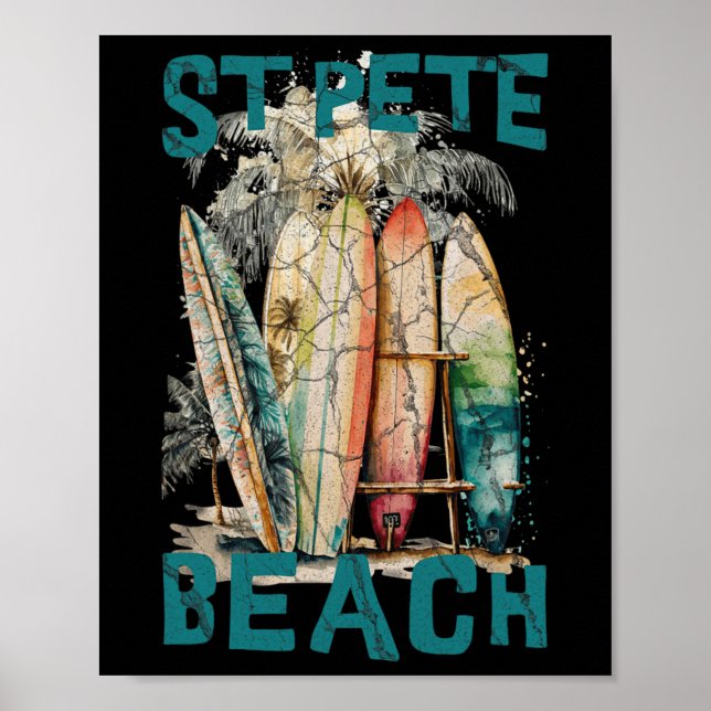 St Pete Florida  Poster (Front)