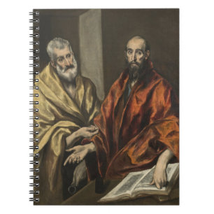 St Peter and St Paul c.1605-8 (Oil on Canvas) Notebook