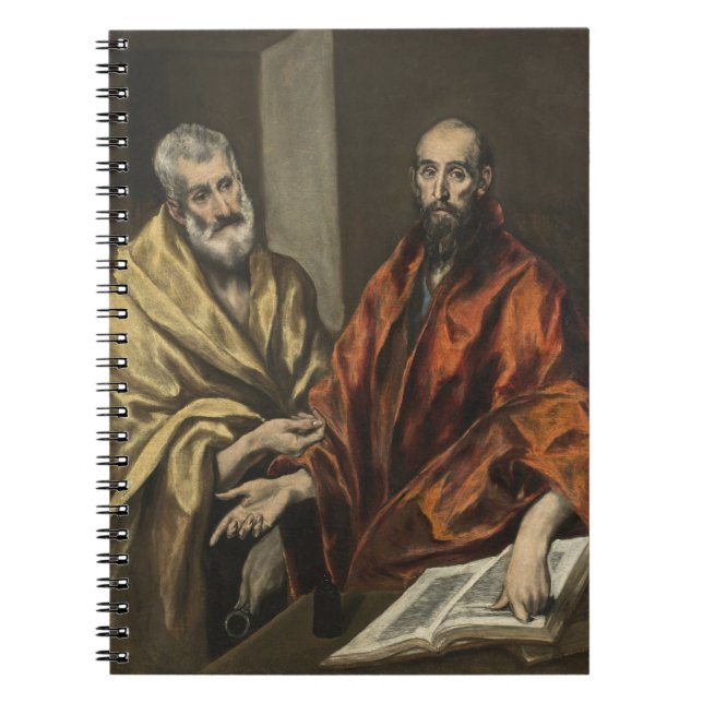 St Peter and St Paul | c.1605-8 (Oil on Canvas) Notebook (Front)