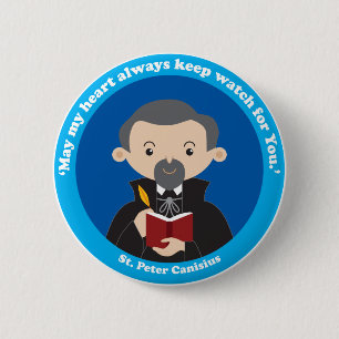St. Peter Canisius 2 Inch Round Button