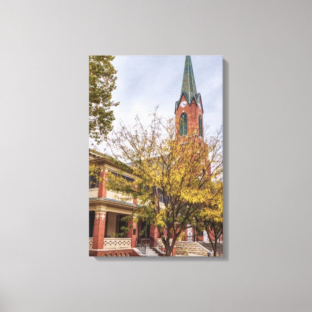 St Peter Catholic Church Canvas Print (Front)