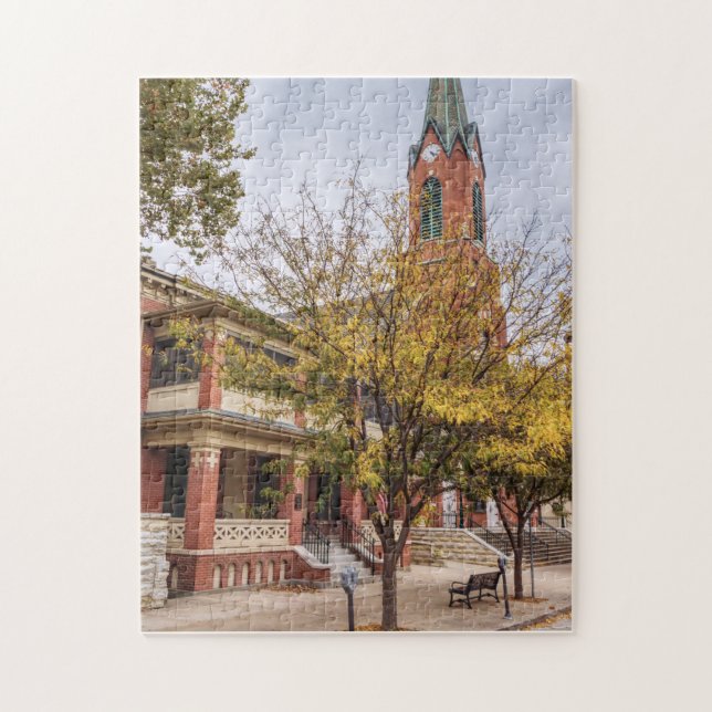 St Peter Catholic Church Jigsaw Puzzle (Vertical)
