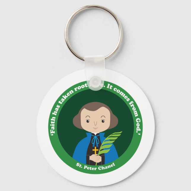 St. Peter Chanel Keychain (Front)