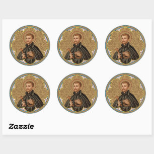 St. Peter Claver (BK 058) Classic Round Sticker