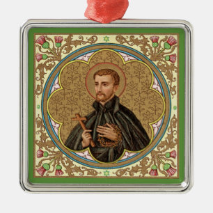 St. Peter Claver (BK 058) Metal Ornament