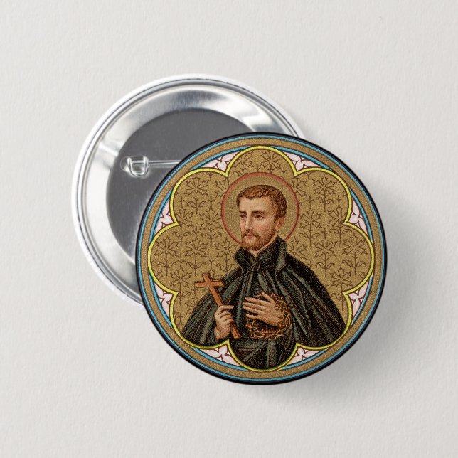 St. Peter Claver (BK 058) Round 2 Inch Round Button (Front & Back)