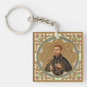 St. Peter Claver (BK 058) Square Keychain