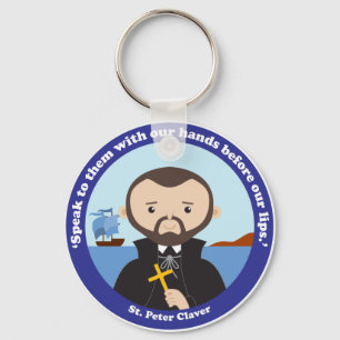 St. Peter Claver Keychain