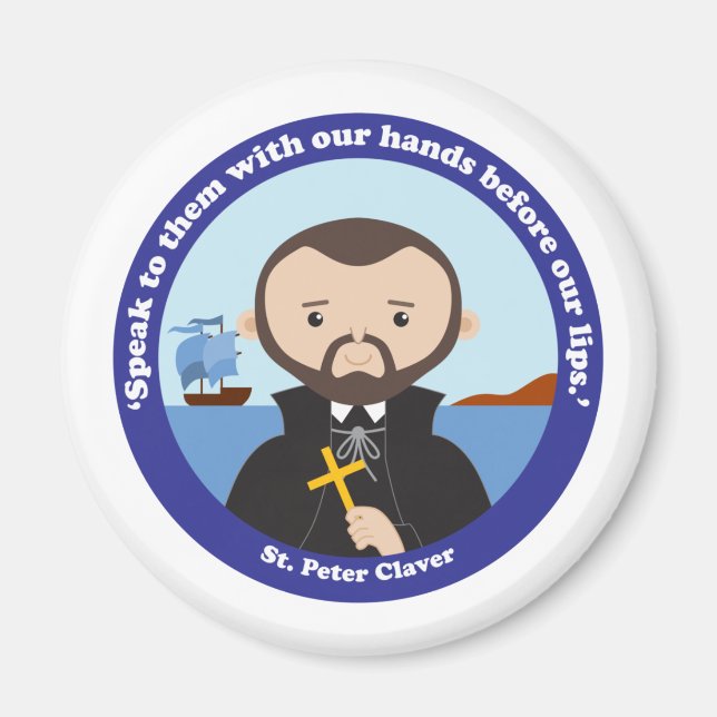 St. Peter Claver Magnet (Front)