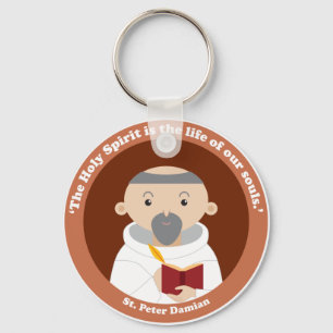 St. Peter Damian Keychain