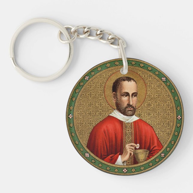 St. Peter Faber (BK 051; famous quote) Keychain (Front)