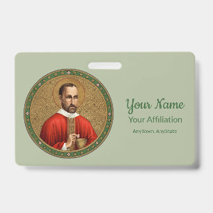 St. Peter Faber (BK 051; Style 1) Badge