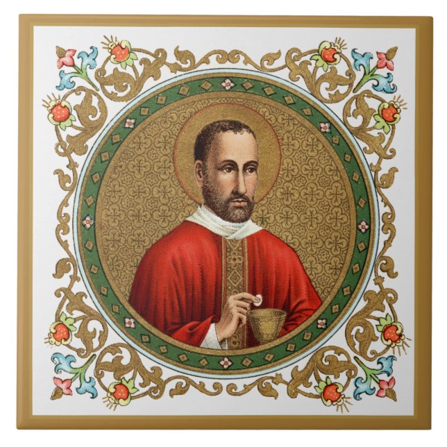 St. Peter Faber (BK 051) (Style 3) Tile (Front)
