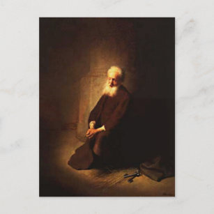 St. Peter in Prison by Rembrandt Postcard